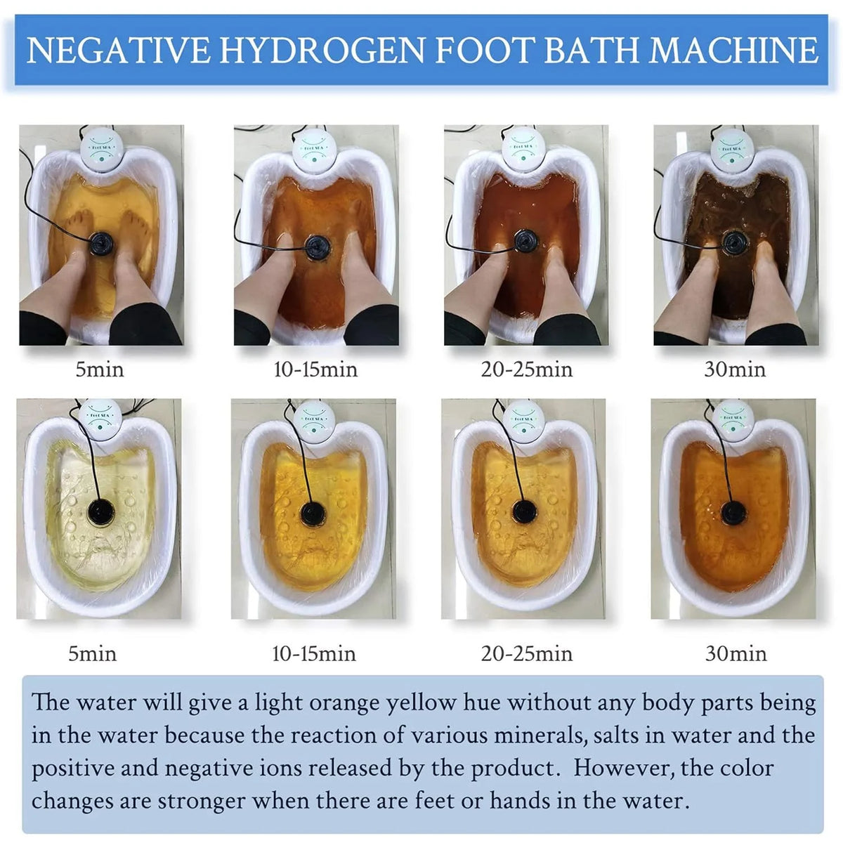 Ionic Foot Spa Bath Detox Machine for Foot Bath Ion Detoxifier Massager Relaxation Pedicure Footspa Massage Therapy Arrays Aqua